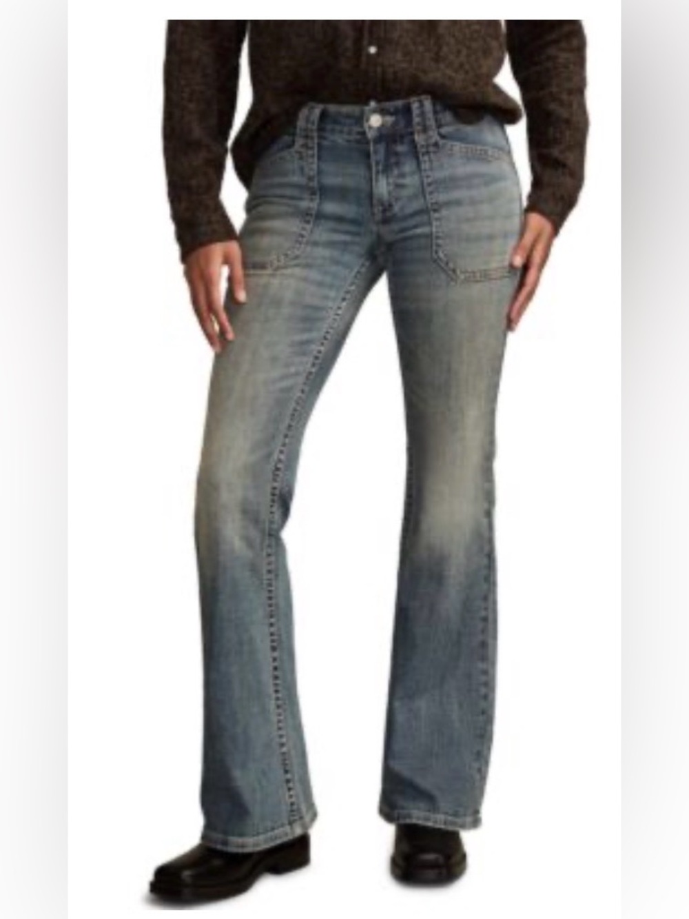 Lucky Brand women’s jeans size 14/32R heart breaker wash